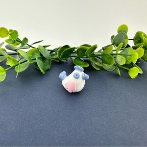 Vintage Mini Chicken Figurine